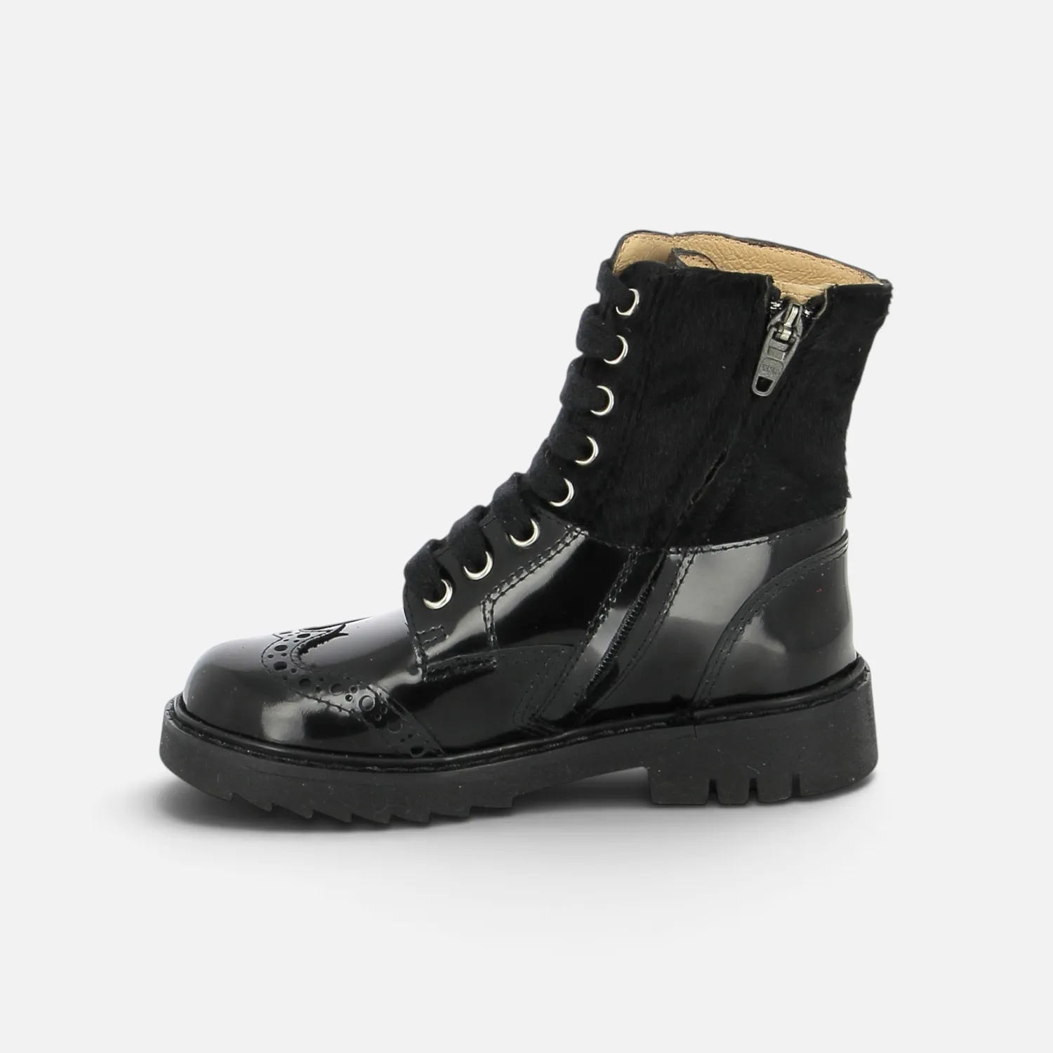 10is SID HI DERBY boots cuir