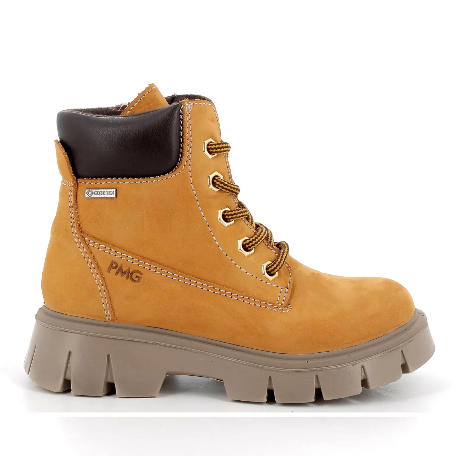PRIMIGI Randy GTX bottines fille 34 EU cuir moutarde