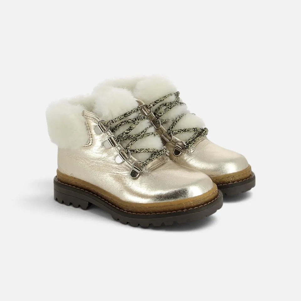 10is Wall Mountain Fur bottines fourrées fille