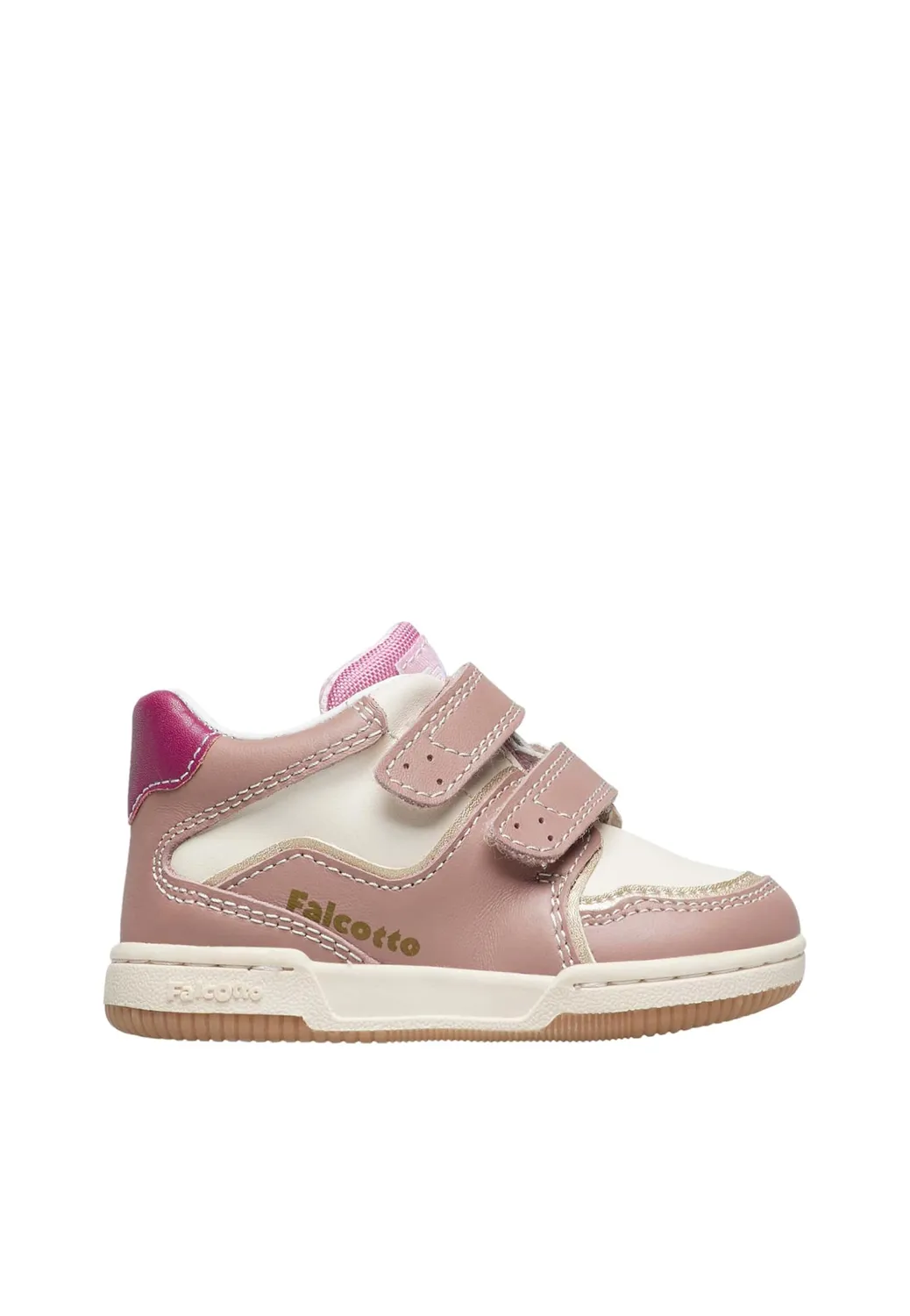 Falcotto Greny VL baskets cuir fille scratch