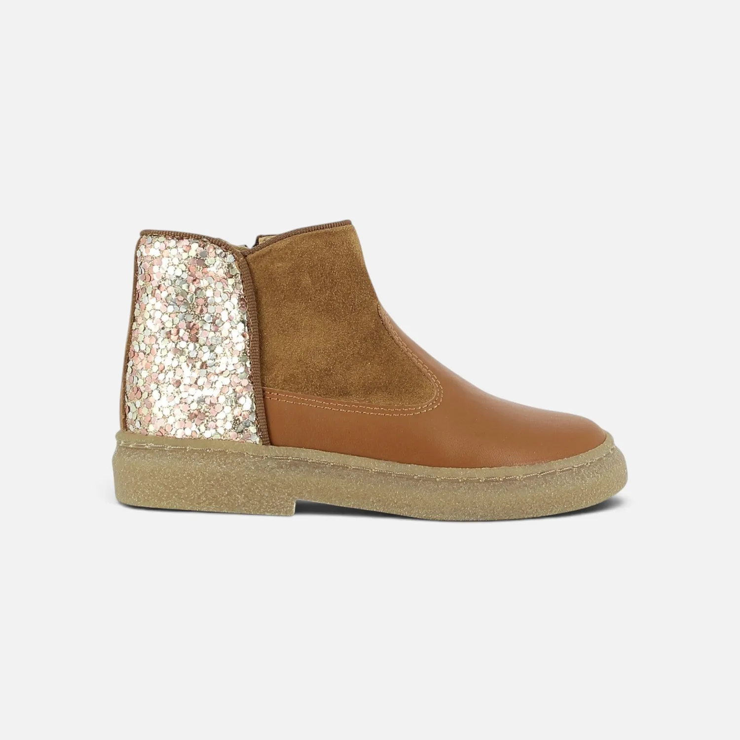 10is Trix Back Nap-Vel-Gli bottine cuir souple