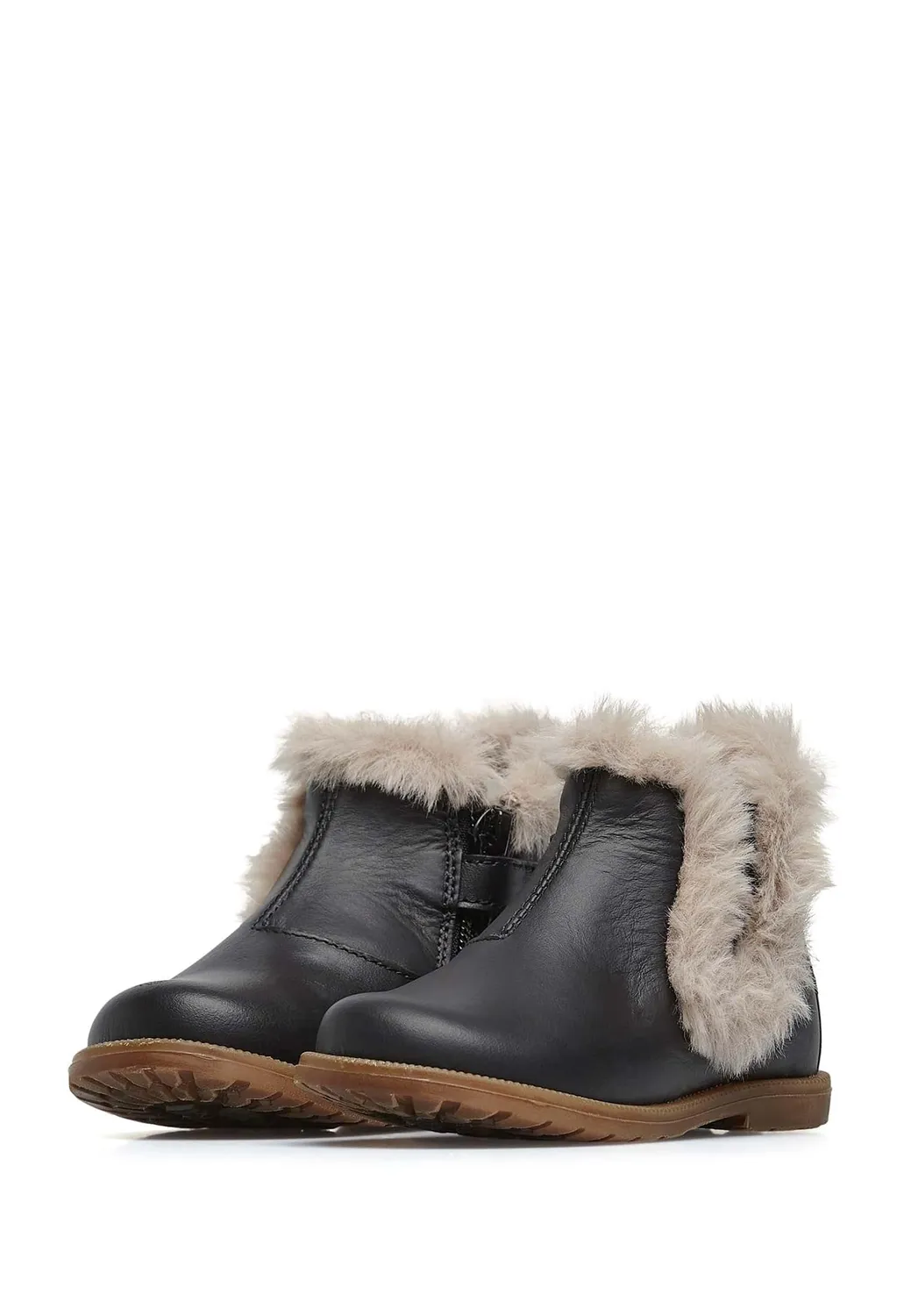 Falcotto Winter Wood Fur bottines cuir fourrure