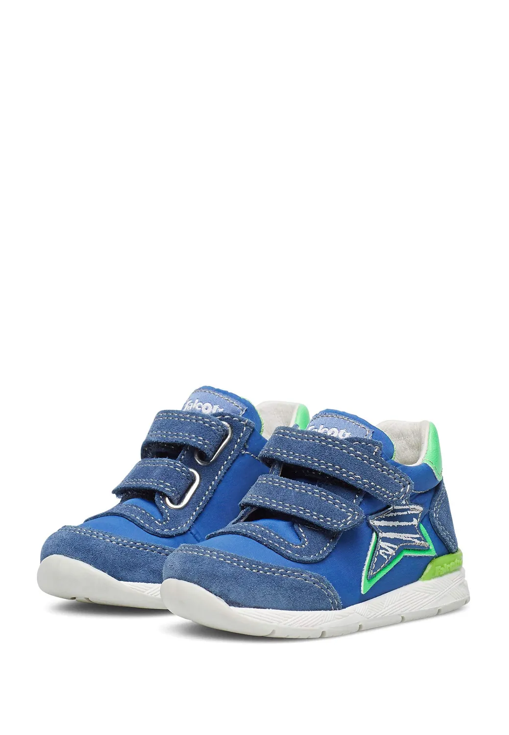 Falcotto New Ferdi VL baskets bébé daim et nylon