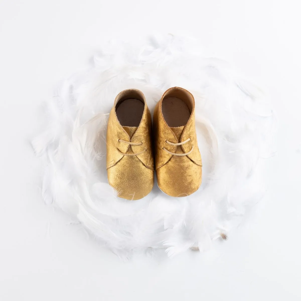 Le Petit Fils du Cordonnier Dandy chausson bébé cuir souple