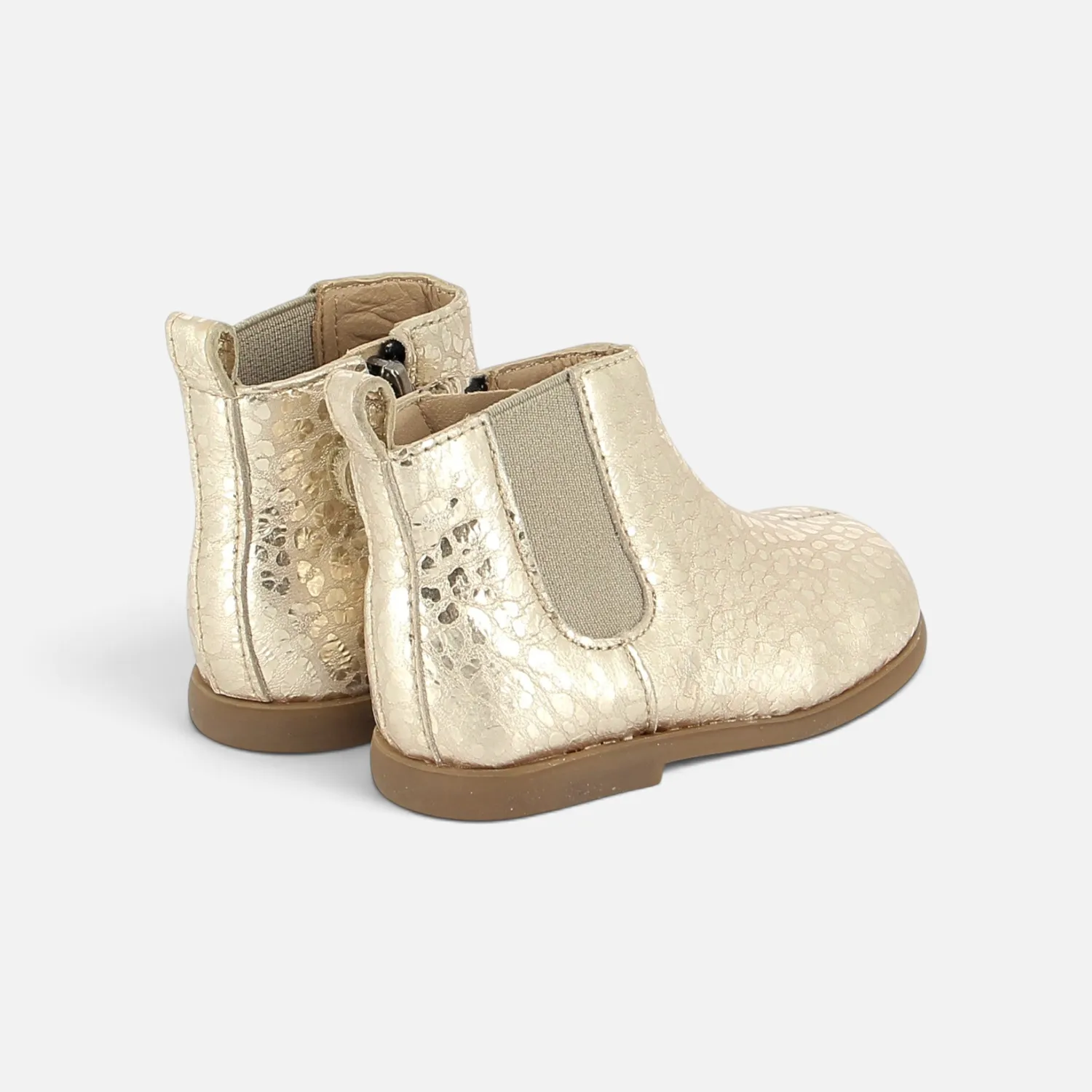 10is NIOUPI ZIP ELAST bottines premiers pas zip