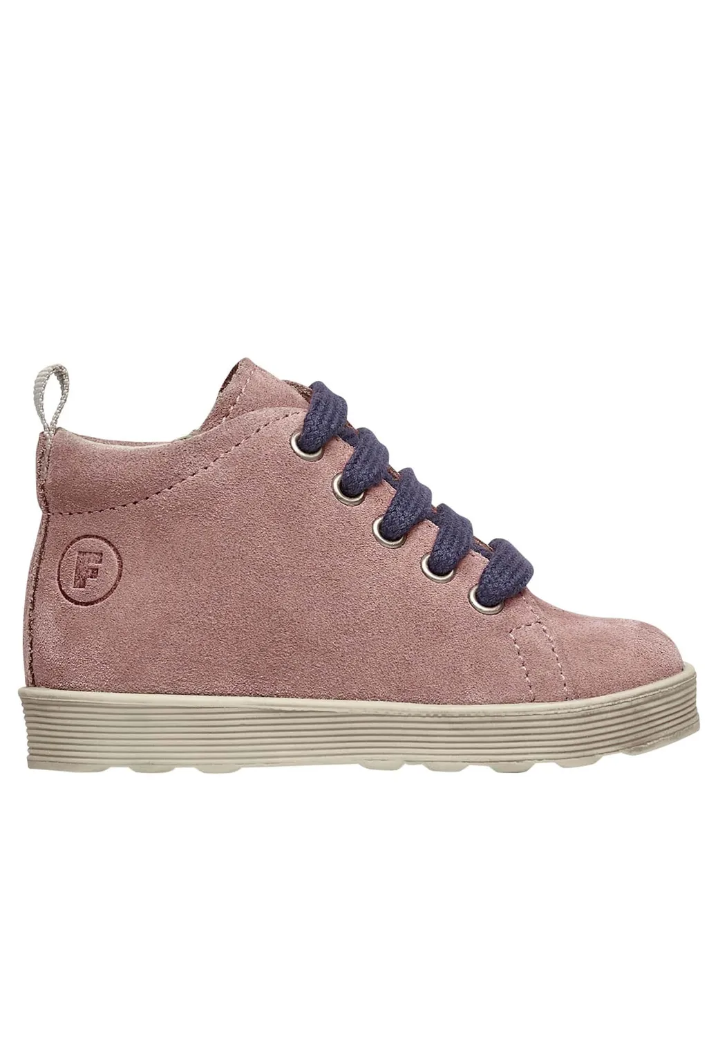 Falcotto baskets suède cheville rembourrée cuir