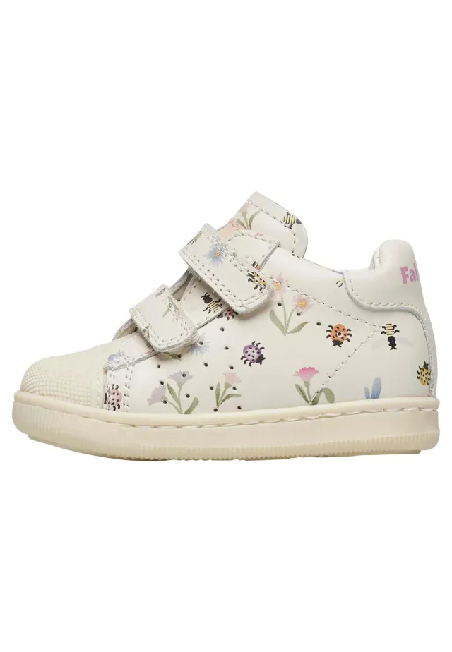 Falcotto Moon VL baskets premiers pas fleurs