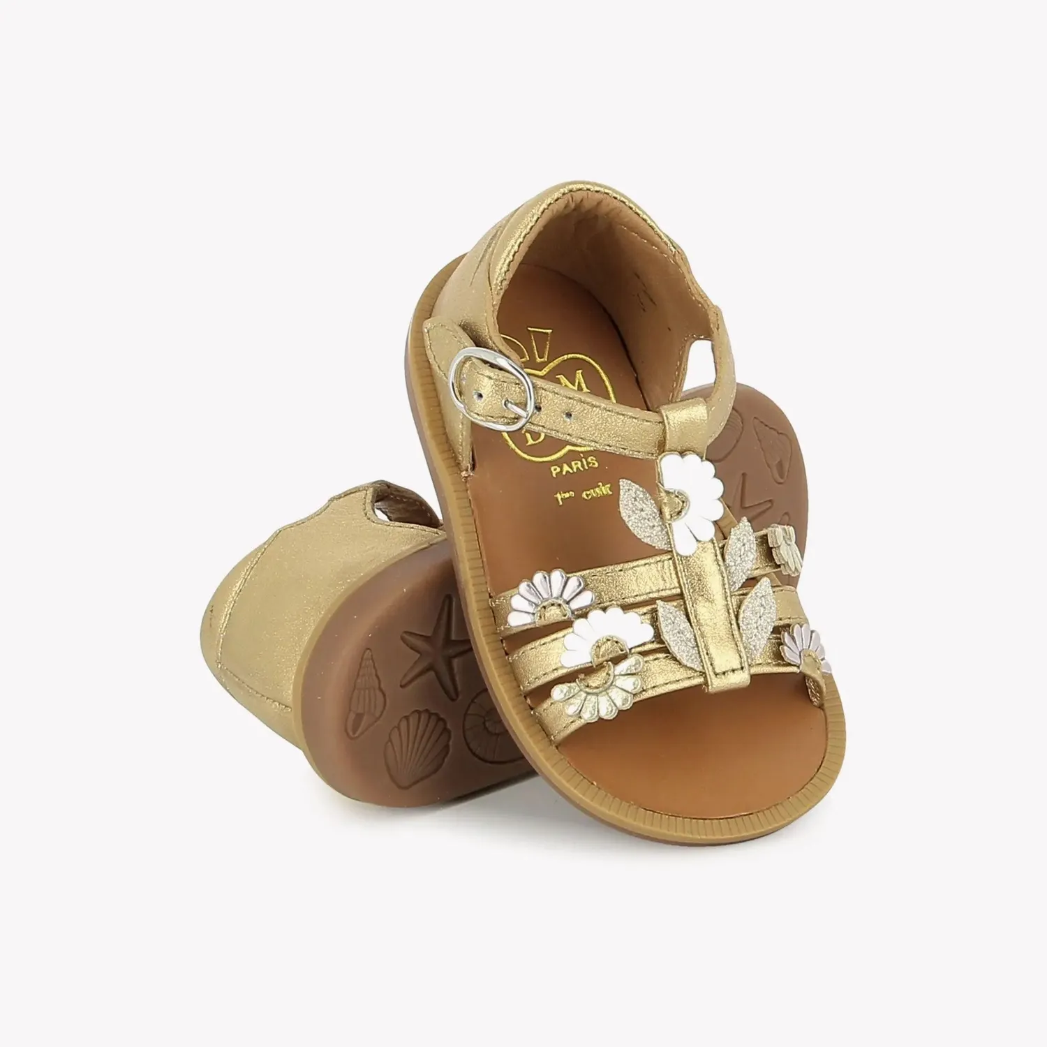 10is Poppy Multi Daisy sandales premiers pas