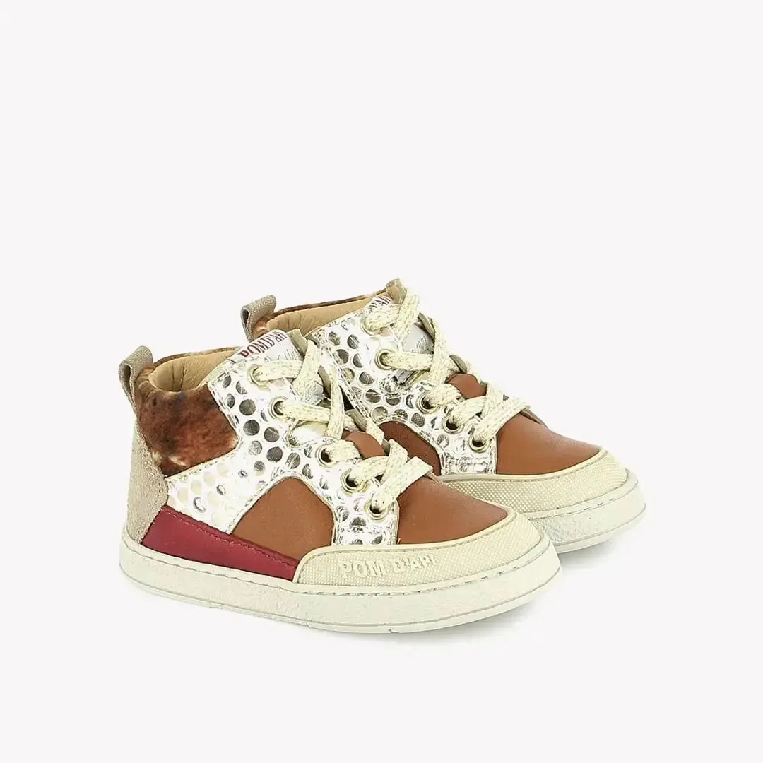 10is Athlet’s Mousse Bump baskets en cuir