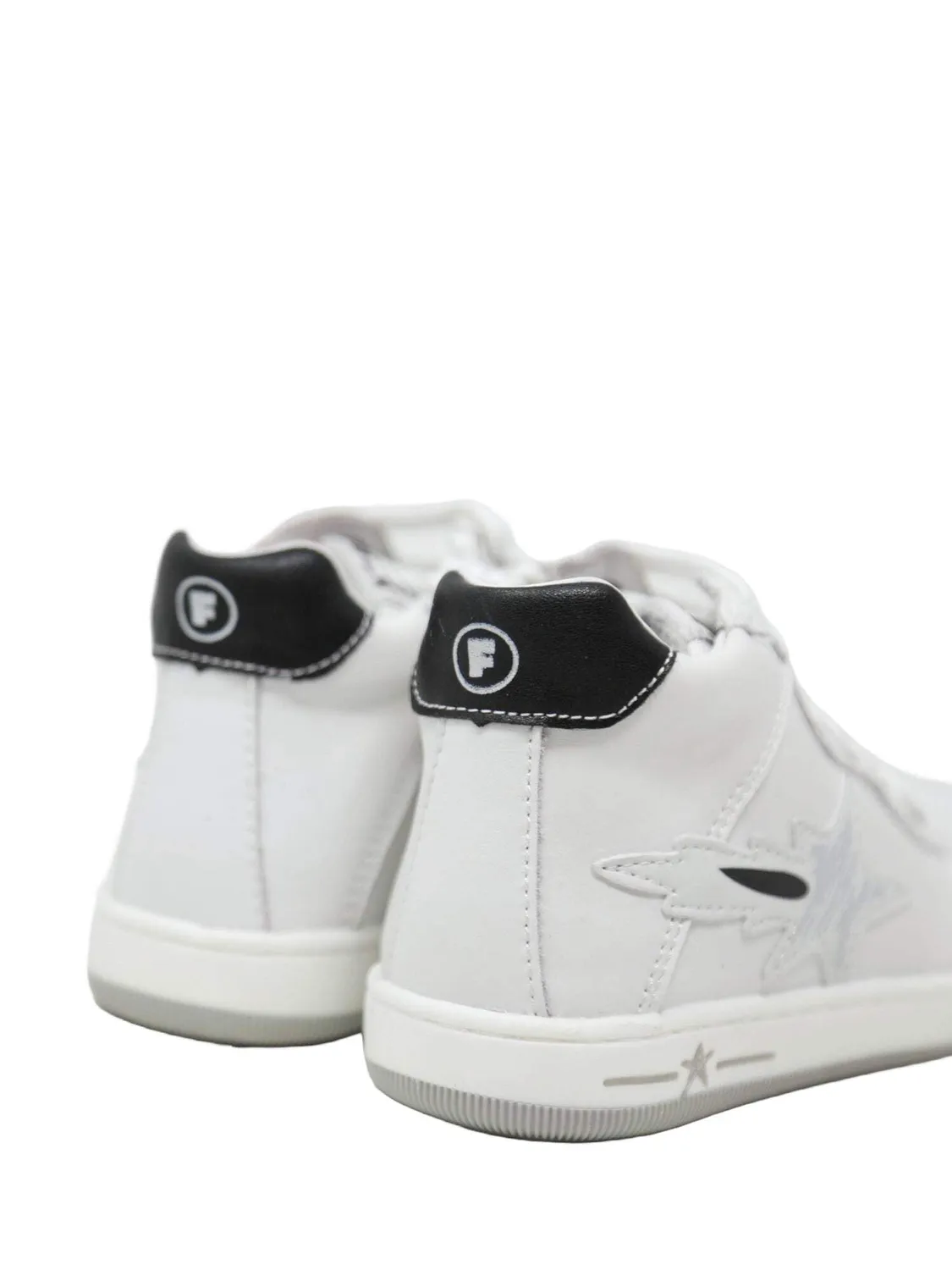 Falcotto Frankie Zip 1N20 bottines cuir argent