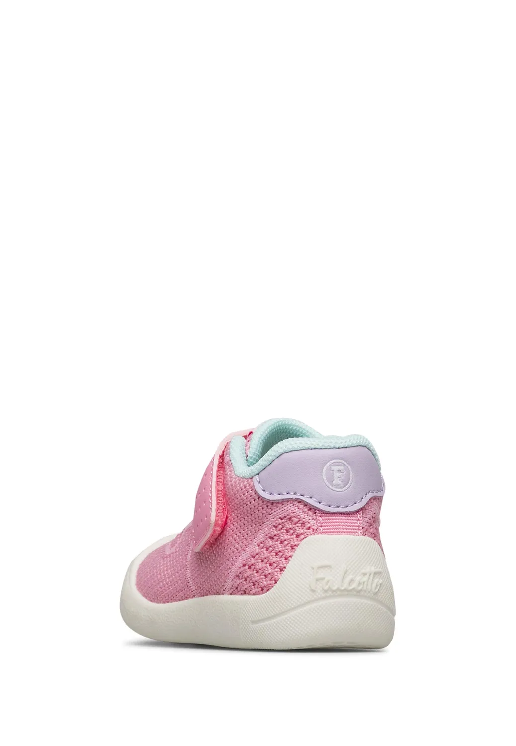 Falcotto chaussures premiers pas en similicuir et tissu