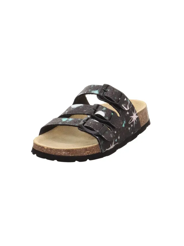Superfit 0050 chaussons fille noir multicolore