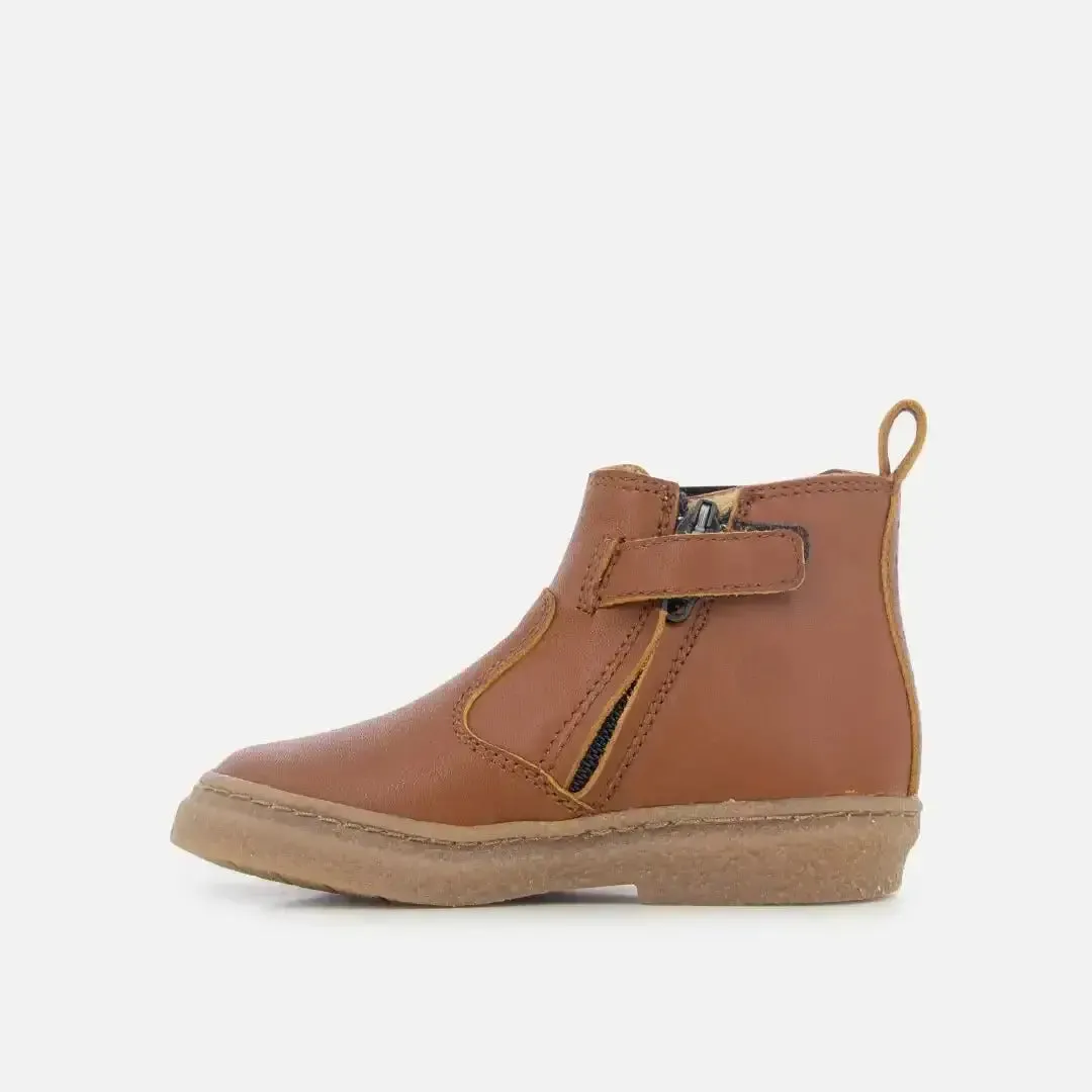 Pom d'Api Trix Jod Zip bottine camel élastique