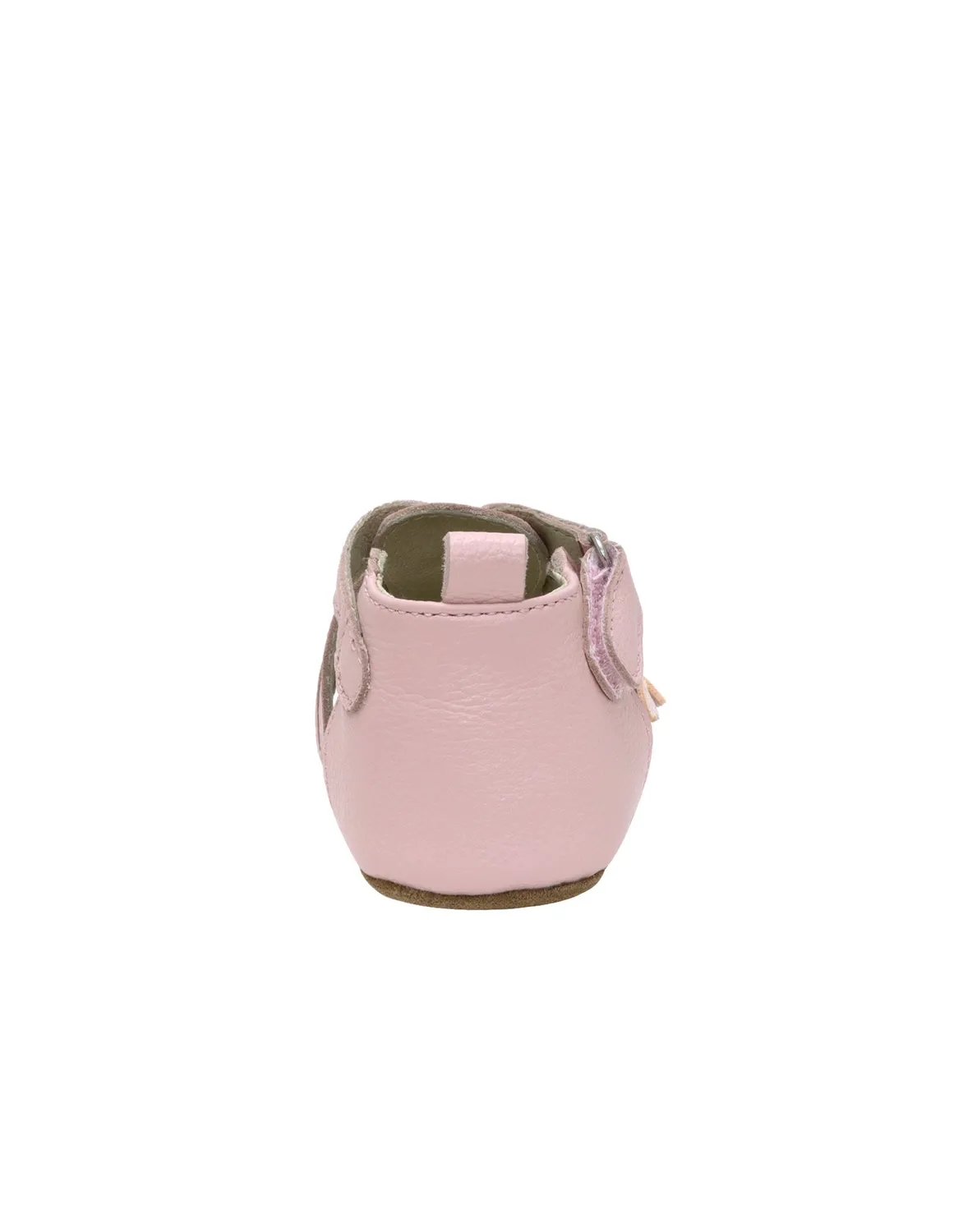Robeez Mariposa First Kicks sandales premiers pas rose clair cuir