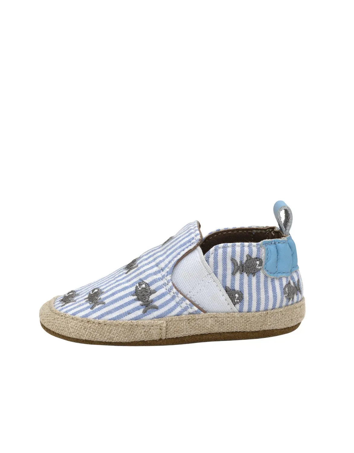 ROBEEZ Cove Soft Soles chaussons en seersucker