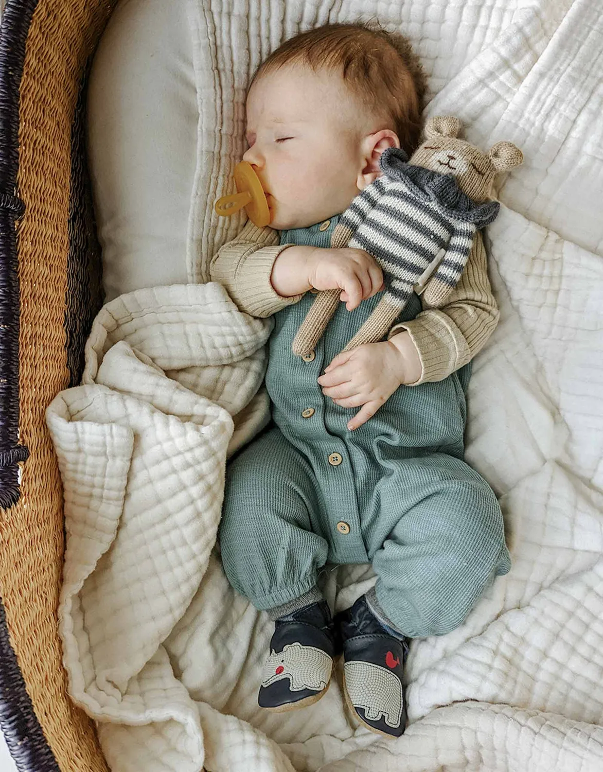 ROBEEZ Friends Wrap Around chaussons souples bébé