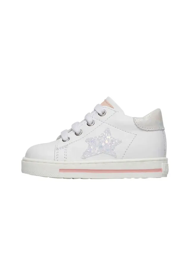 Falcotto Sasha baskets fille cuir étoile