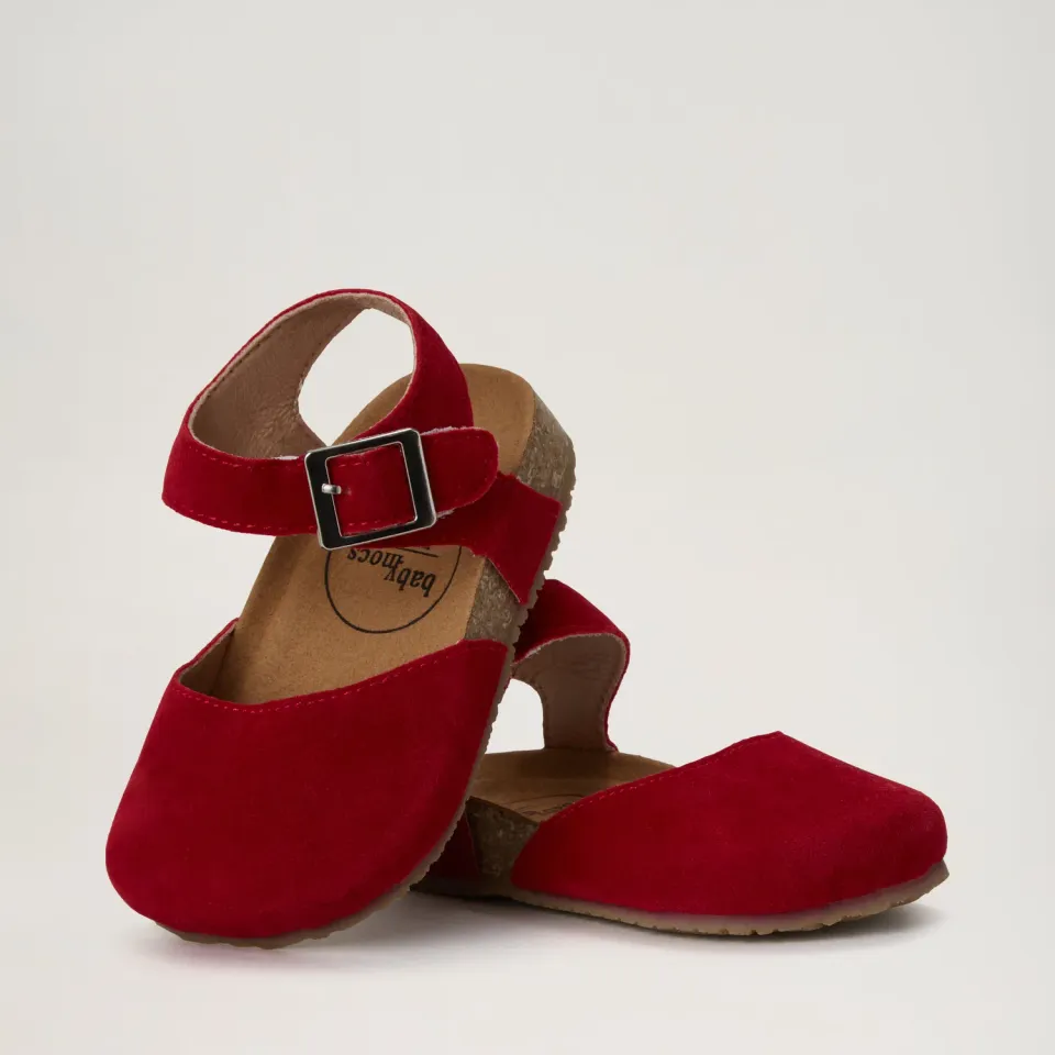 BabyMocs Astrid Sandales Enfant Vegan à Scratch Souple
