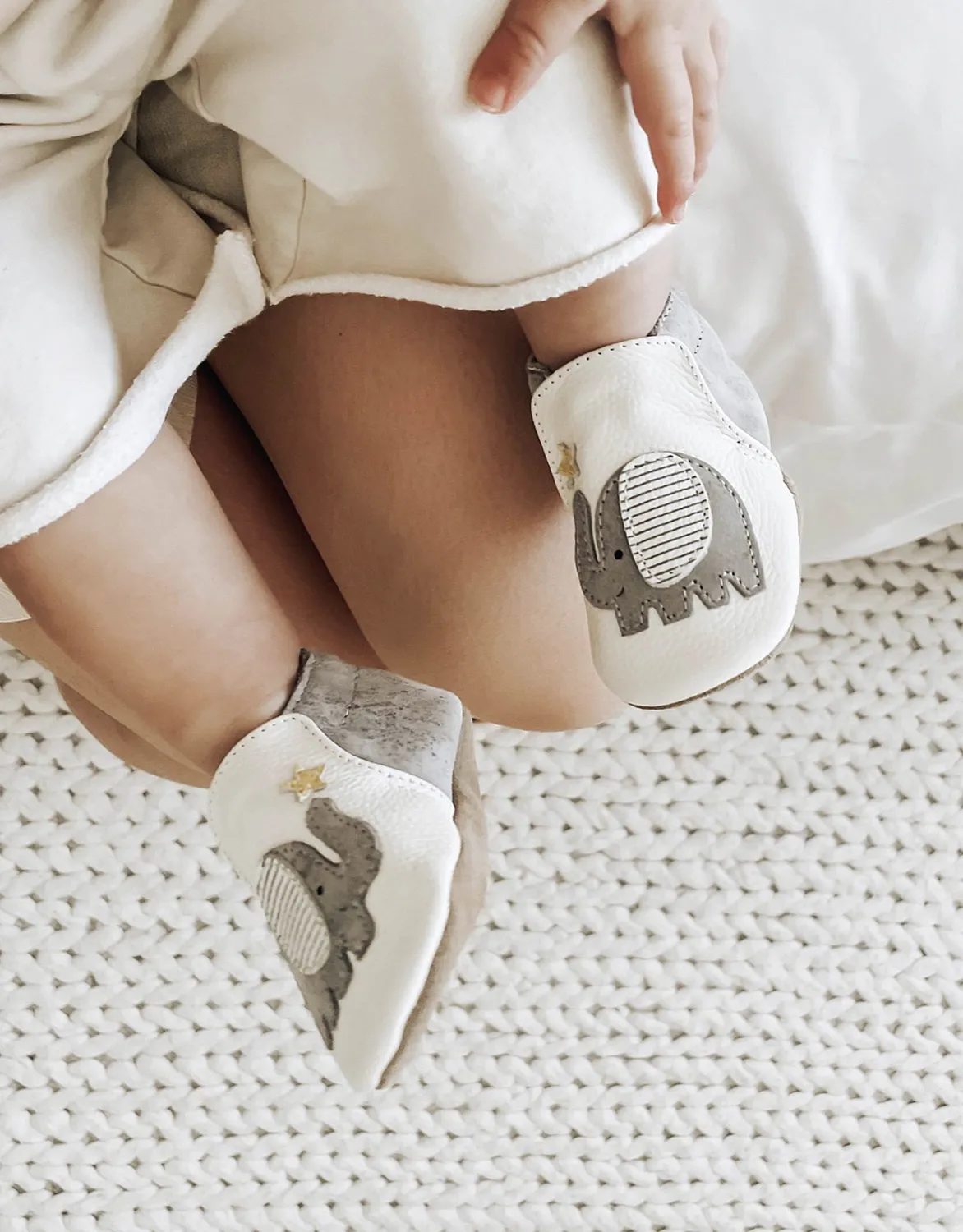 ROBEEZ Elephant Stars chaussures souples bébé
