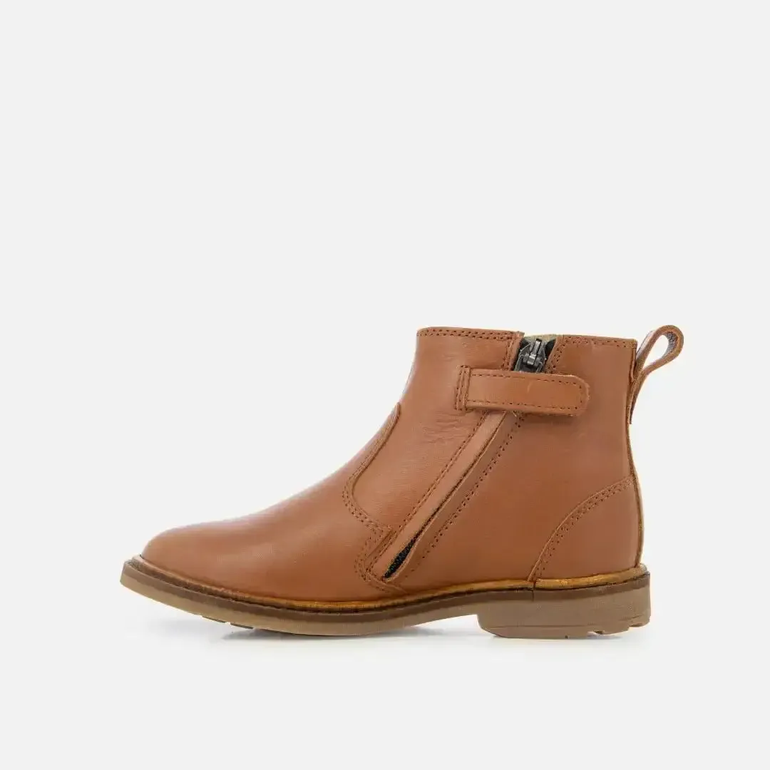10is Sister Jodzip bottines camel zip