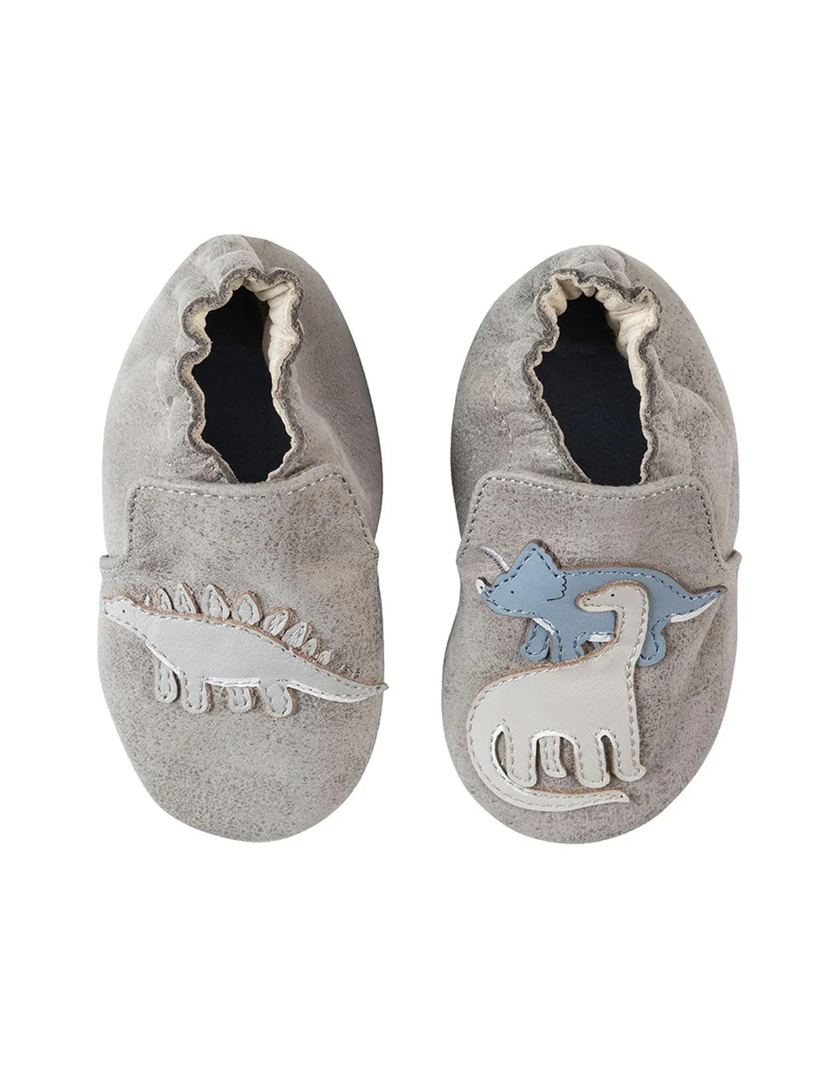 Robeez Soft Soles Ramsey chaussons dinosaures cuir