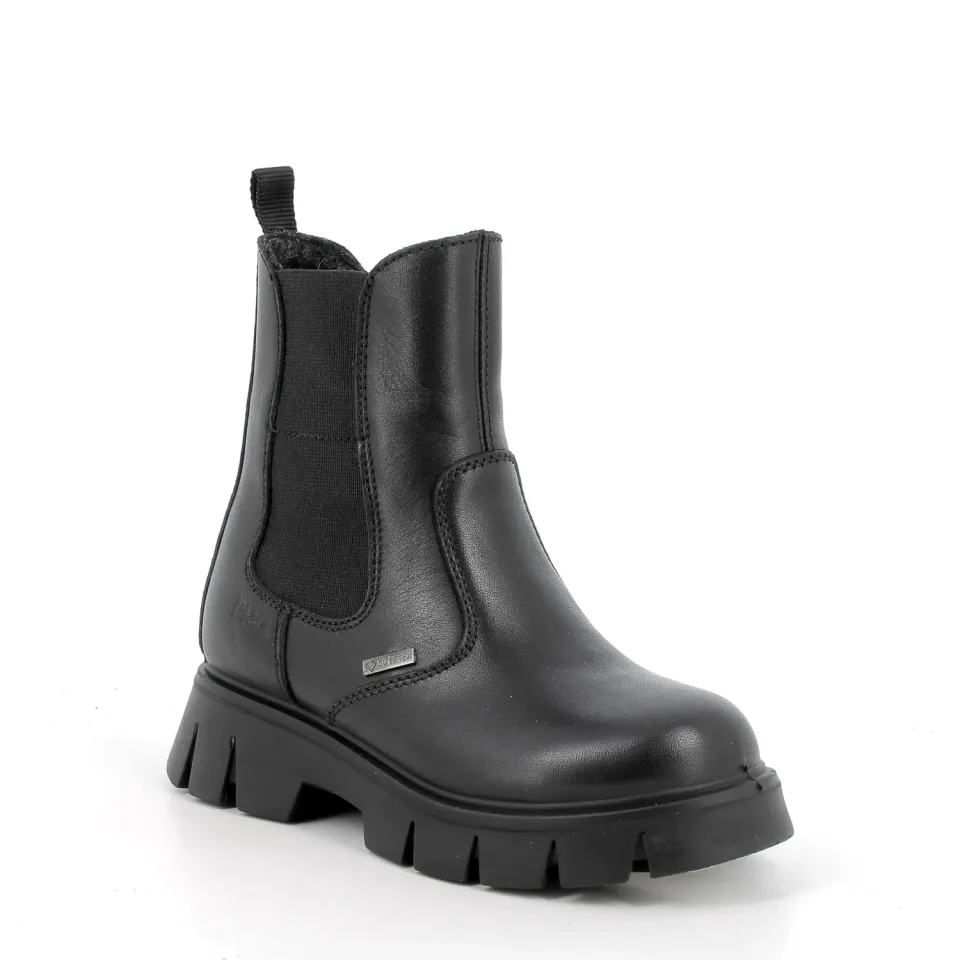 Primigi Randy GTX bottine chelsea fille cuir noir