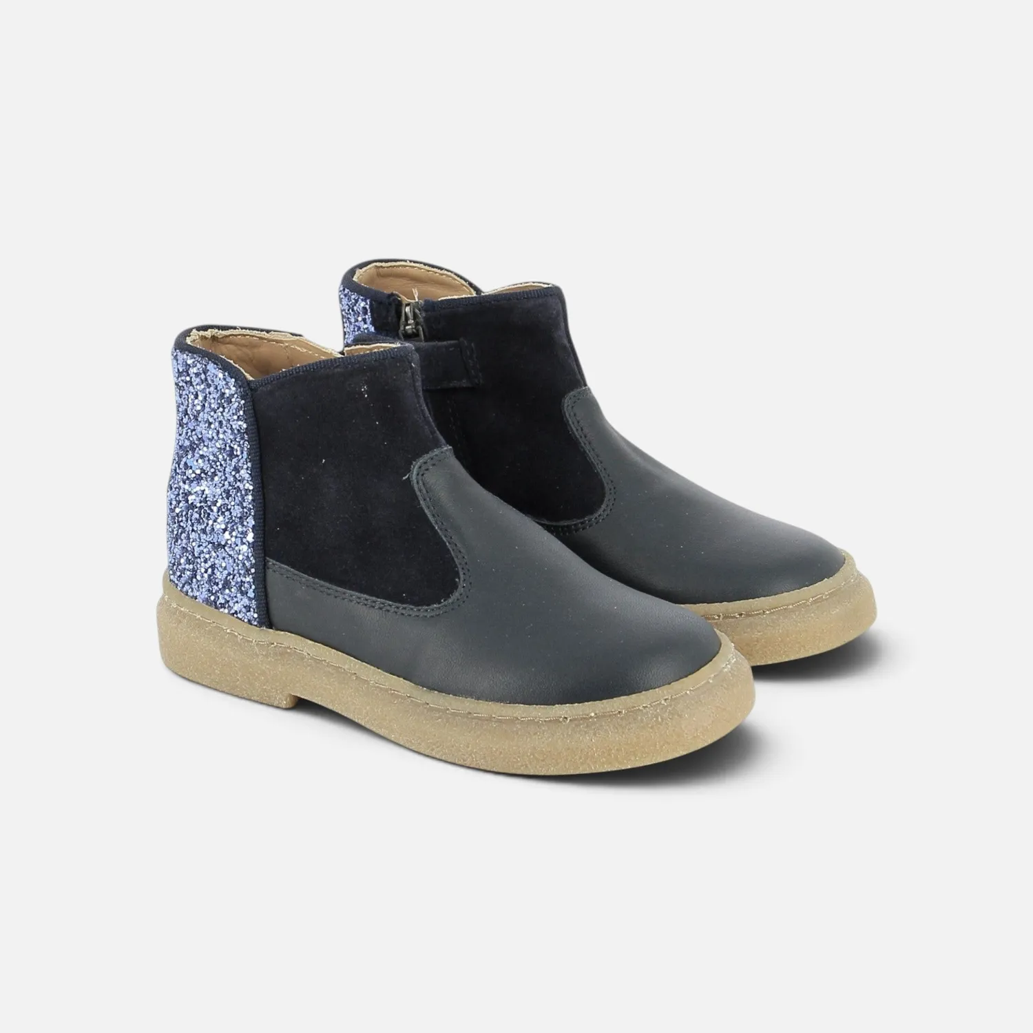 10is Trix Back Nap-Vel-Gli bottine cuir souple