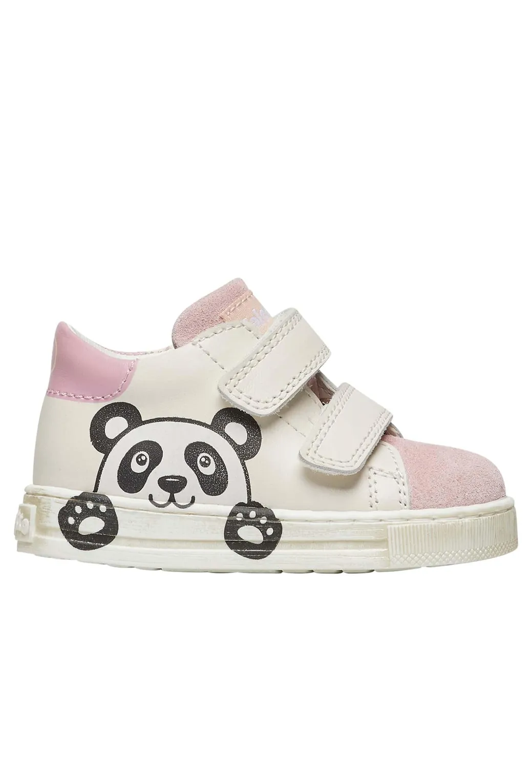 Falcotto Pedee VL baskets bébé scratch cuir souple