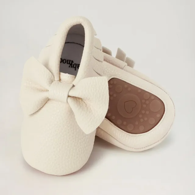 BabyMocs Bow Mocs mocassins bébé vegan