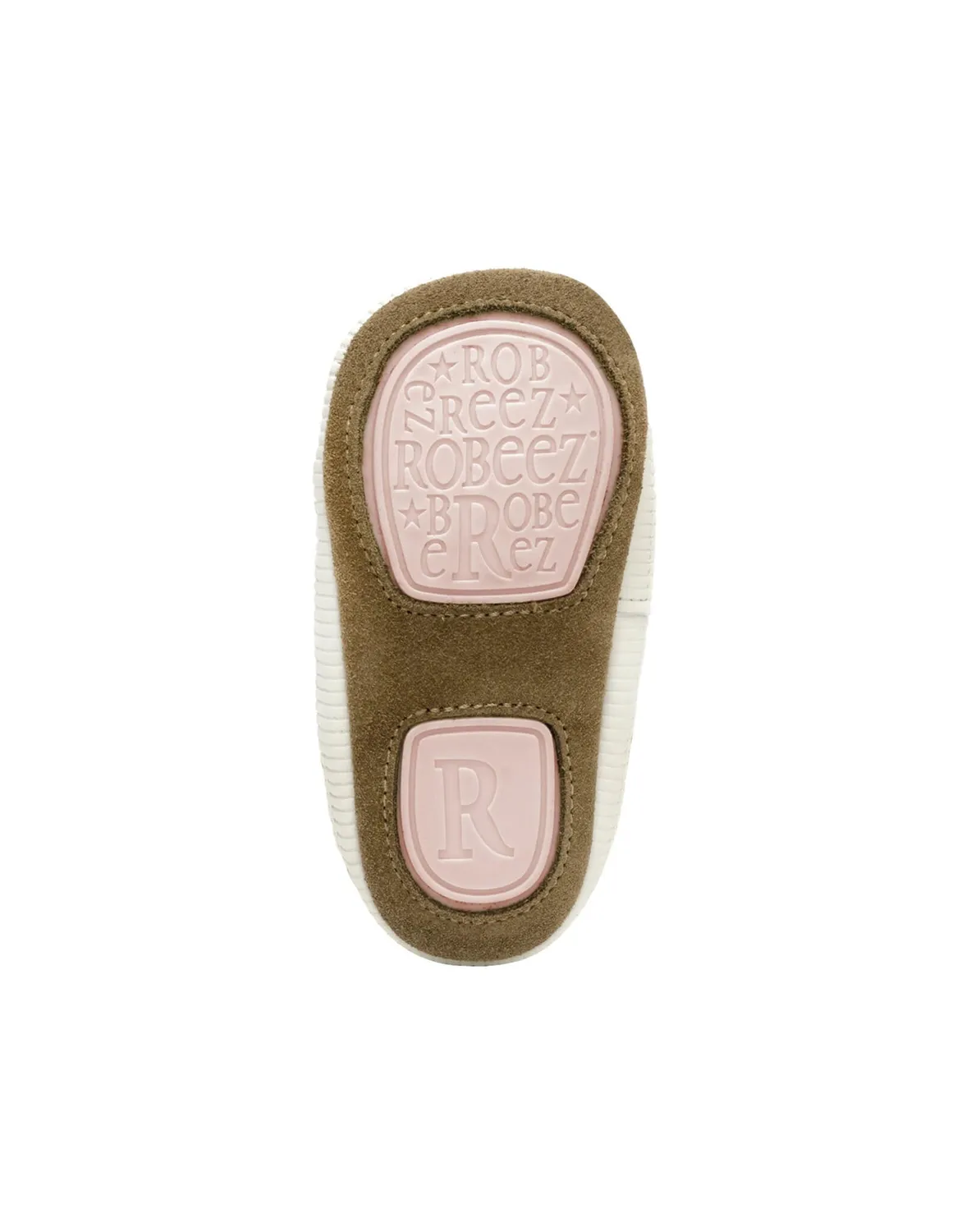 Robeez First Kicks Joleen baskets bébé rose toile