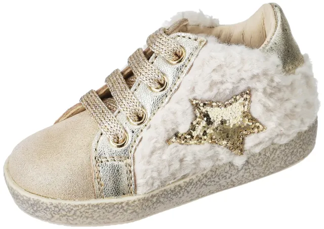Falcotto Alnoite High baskets enfant platine beige 26 EU