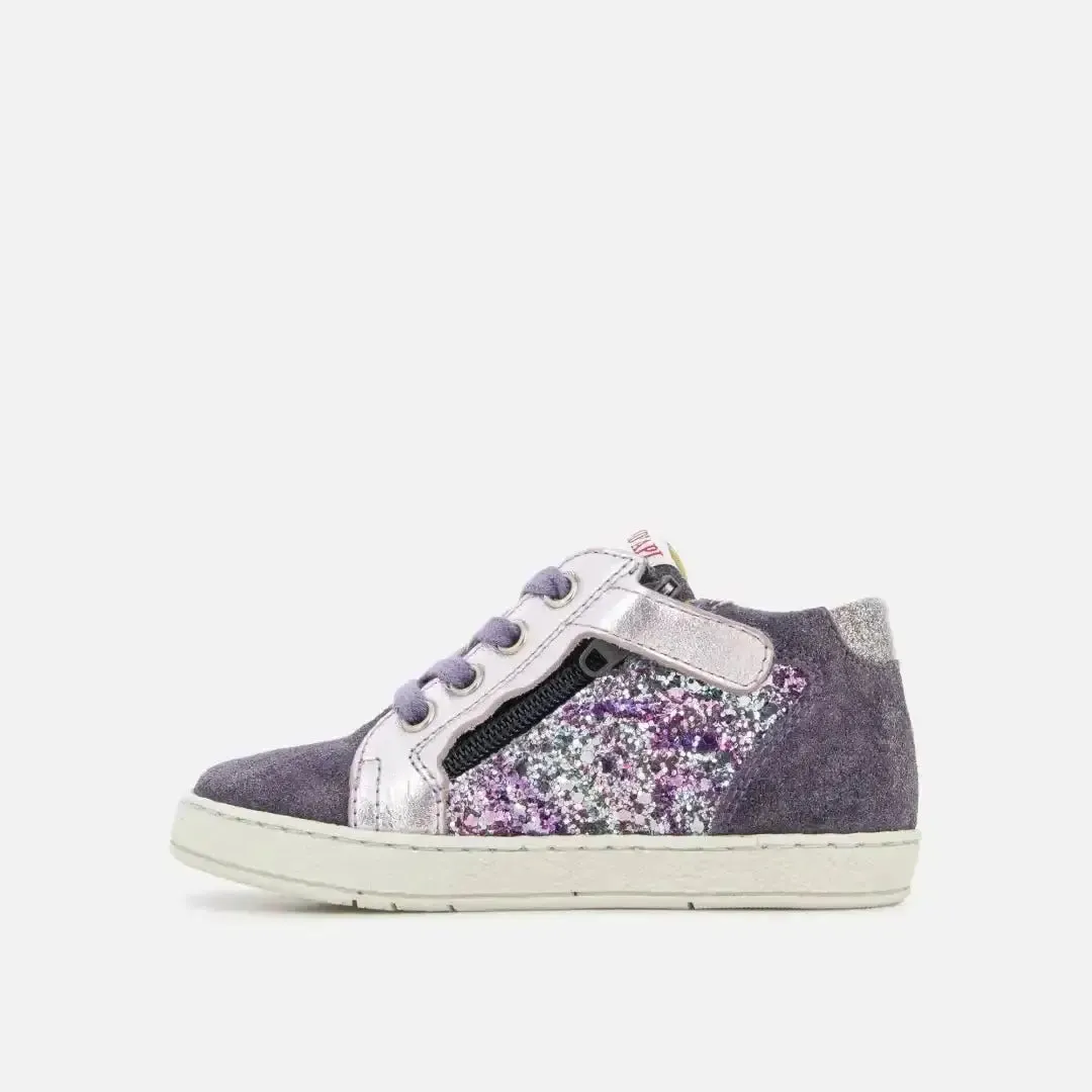 10is Mousse Zip Top basket premiers pas violet