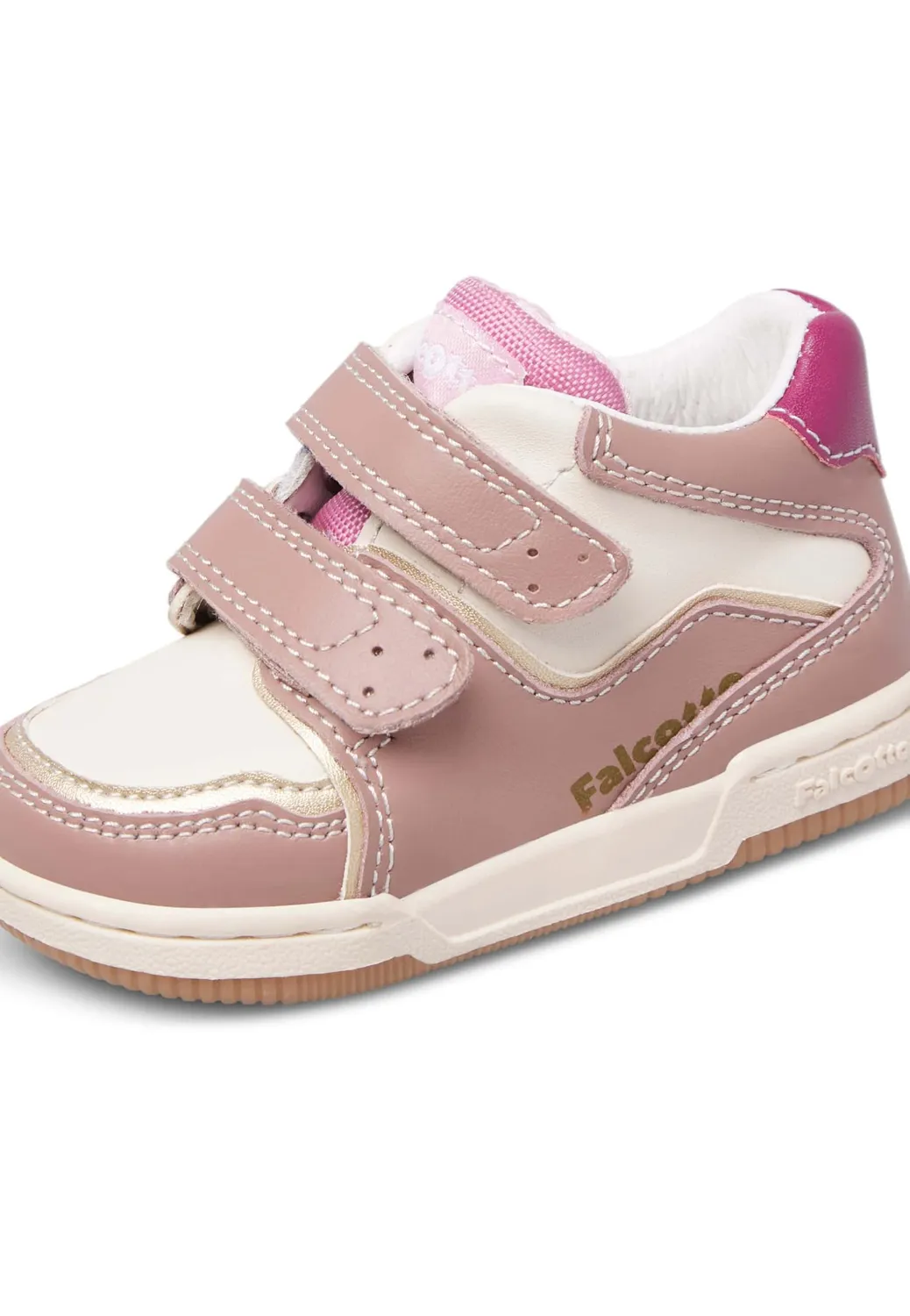 Falcotto Greny VL baskets cuir fille scratch