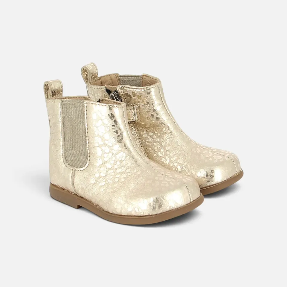 10is NIOUPI ZIP ELAST bottines premiers pas zip