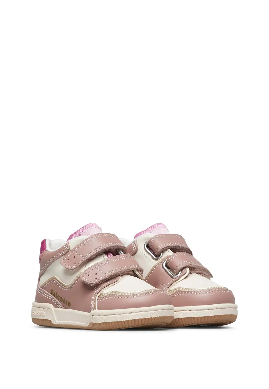 Falcotto Greny VL baskets cuir fille scratch