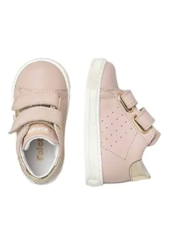 Falcotto Fille Salazar V baskets en cuir à double velcro