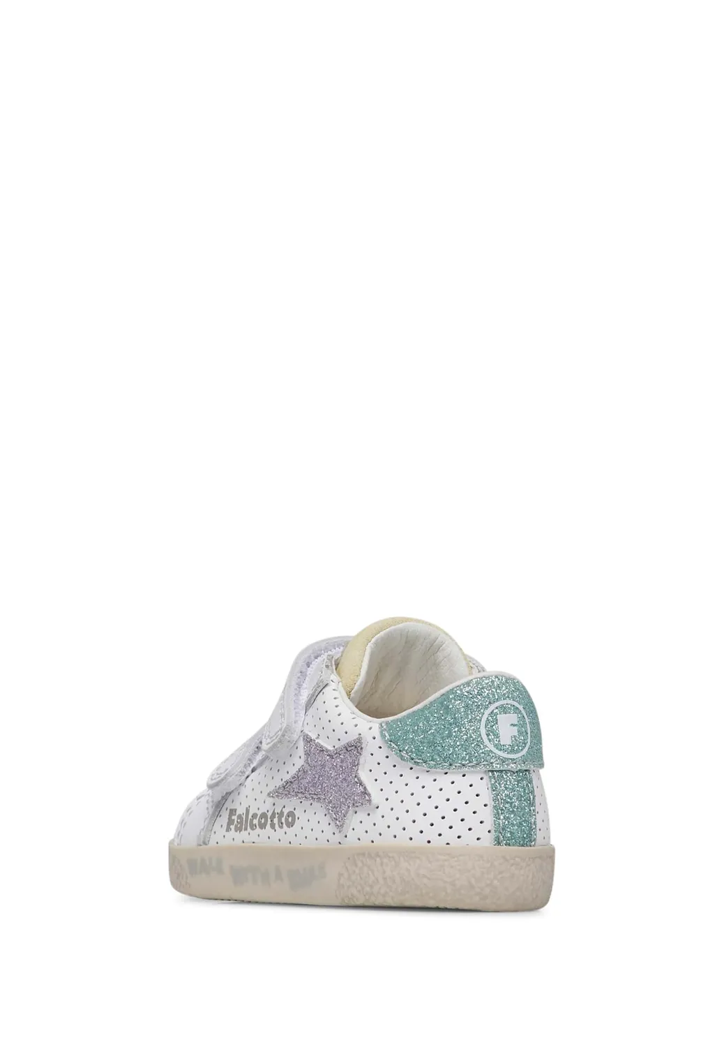 Falcotto Baskets en Cuir et Tissu sneakers scratch