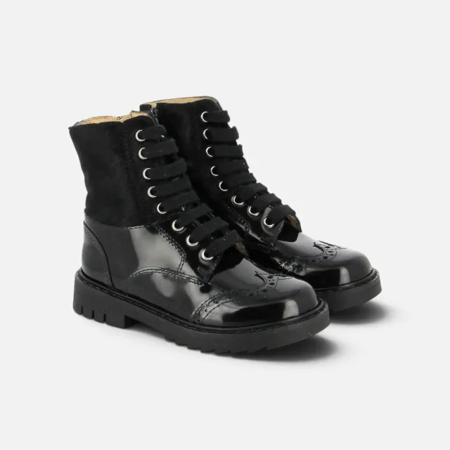 10is SID HI DERBY boots cuir