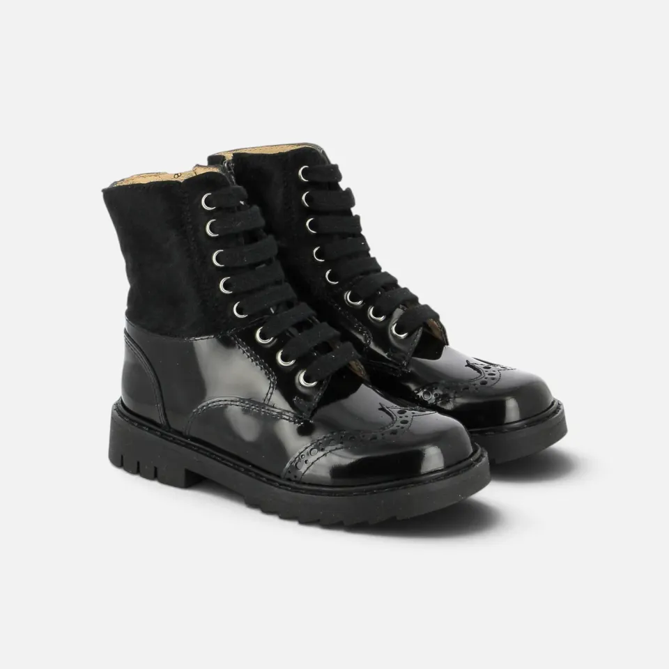 10is SID HI DERBY boots cuir