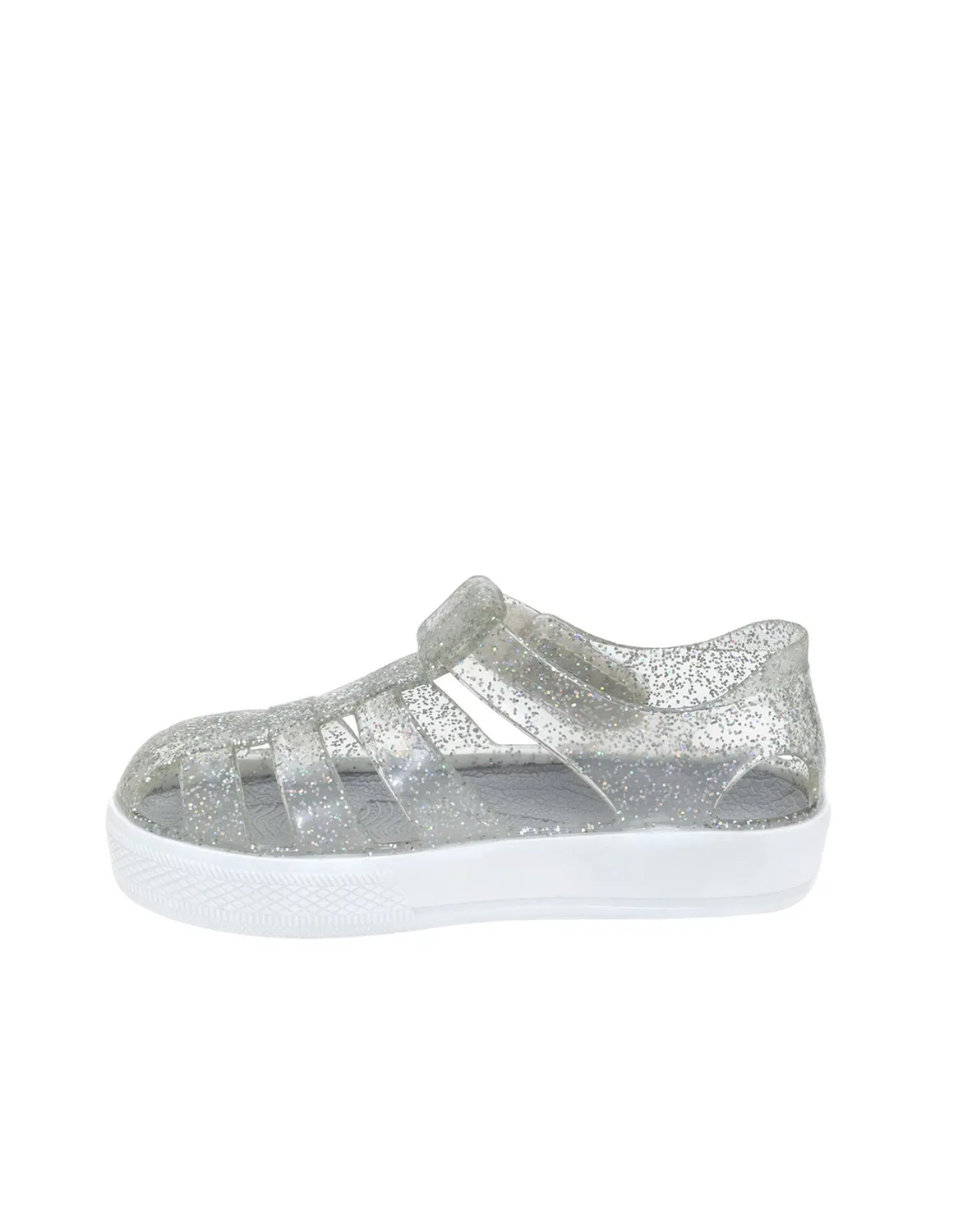 Robeez Elite Glitz sandales jelly argenté semelle souple