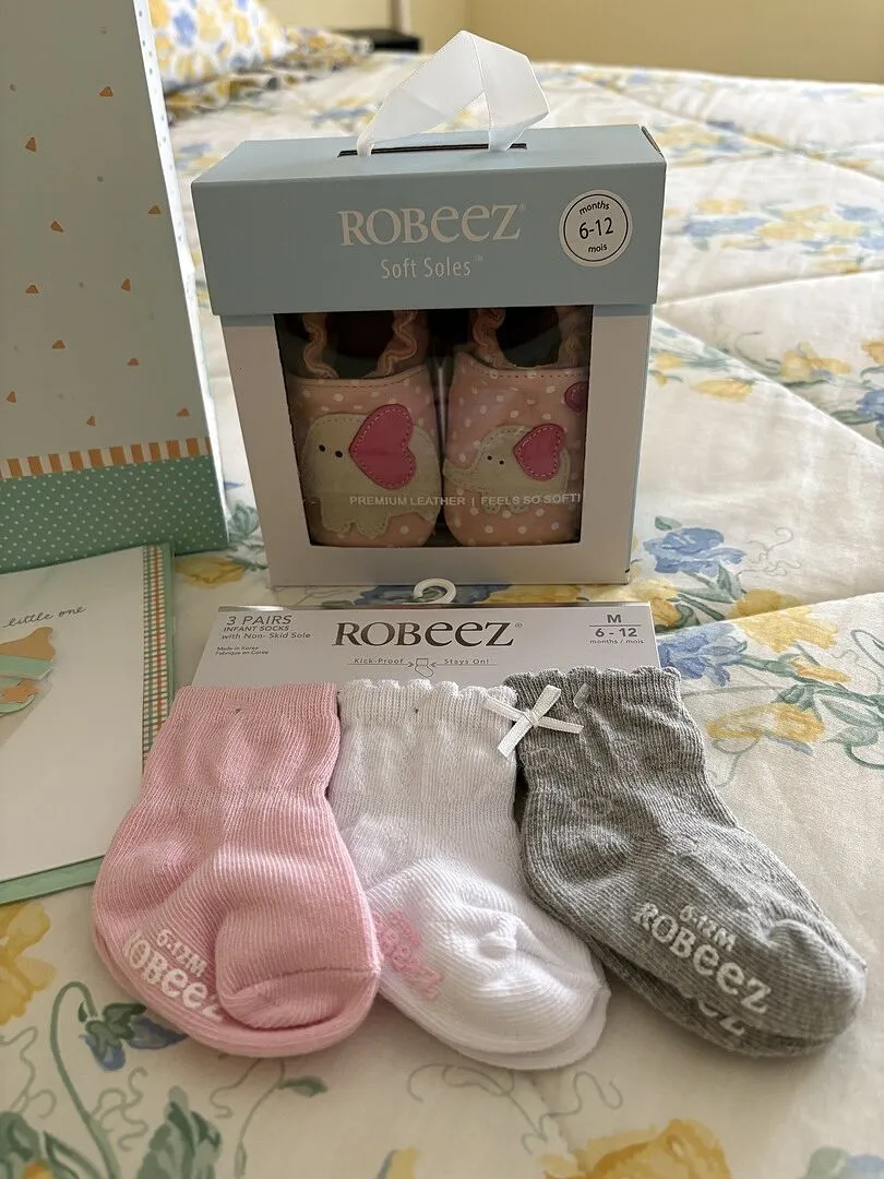 Robeez Cats Rule chaussettes bébé lot de 3 rose