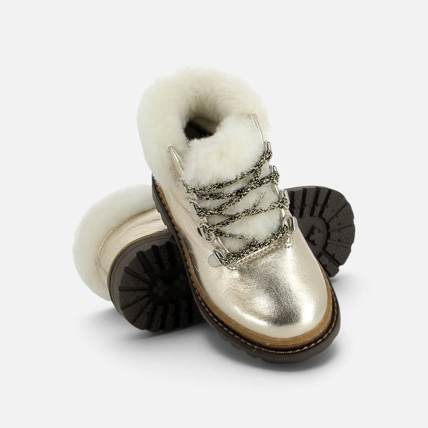 10is Wall Mountain Fur bottines fourrées fille