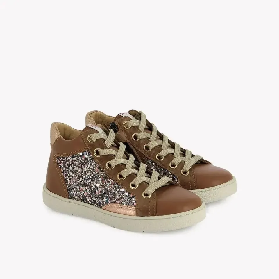 Pom d'Api Top Touch Zippy baskets cuir