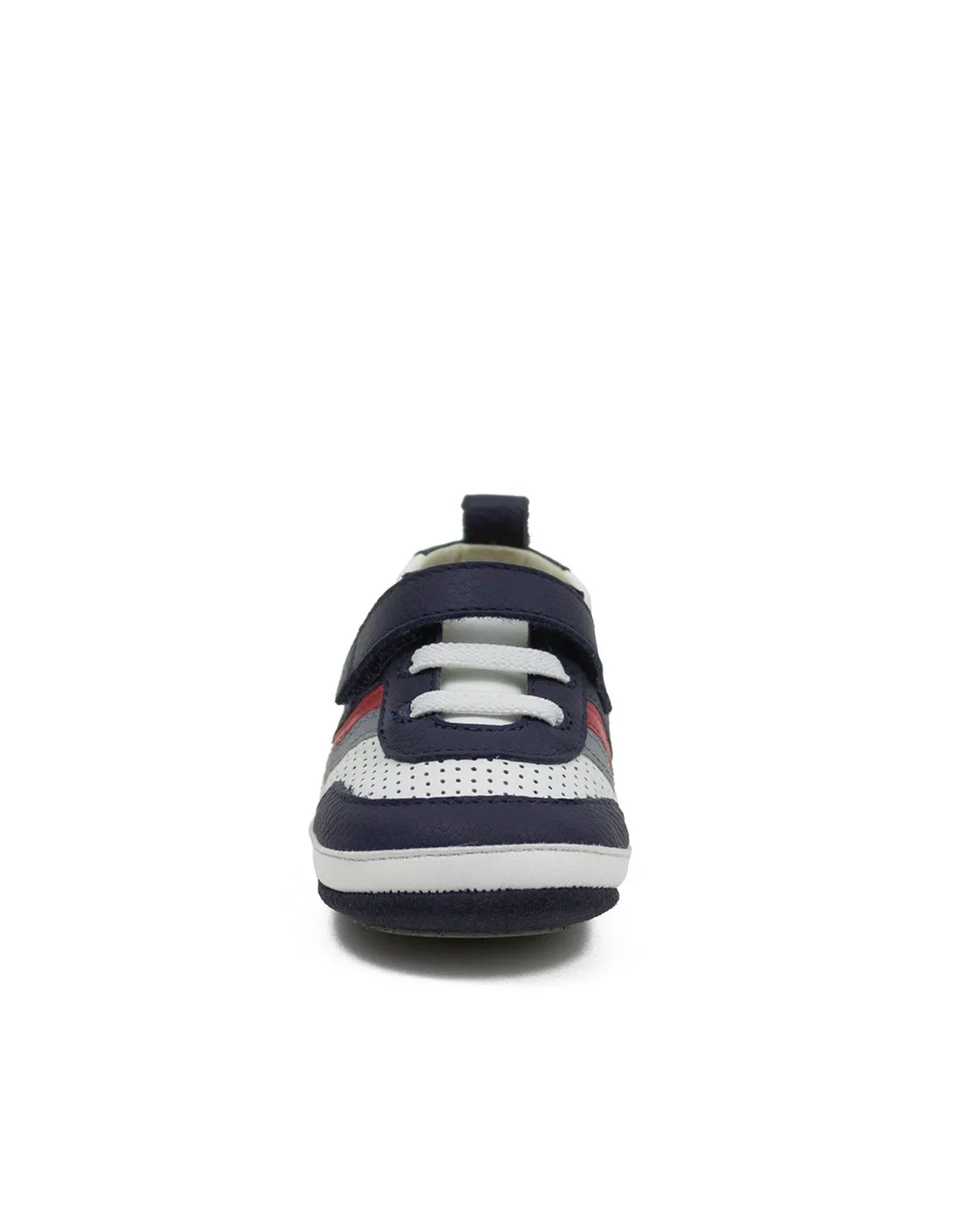 Robeez First Kicks Ethan baskets bébé marine cuir