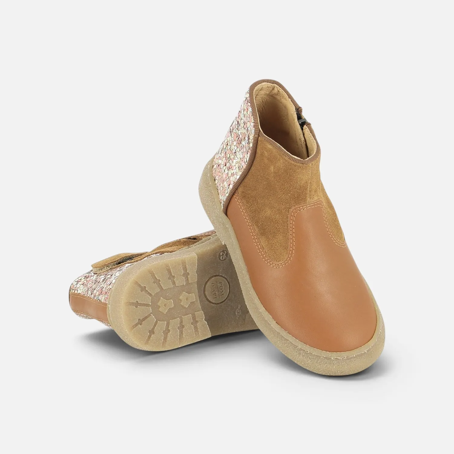 10is Trix Back Nap-Vel-Gli bottine cuir souple