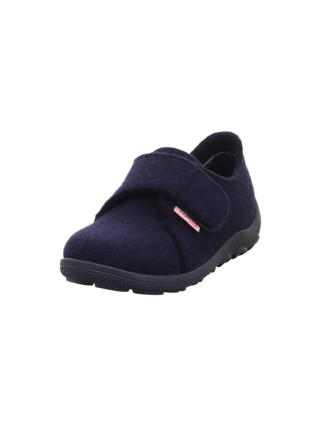Superfit Happy mule chausson garçon feutre laine