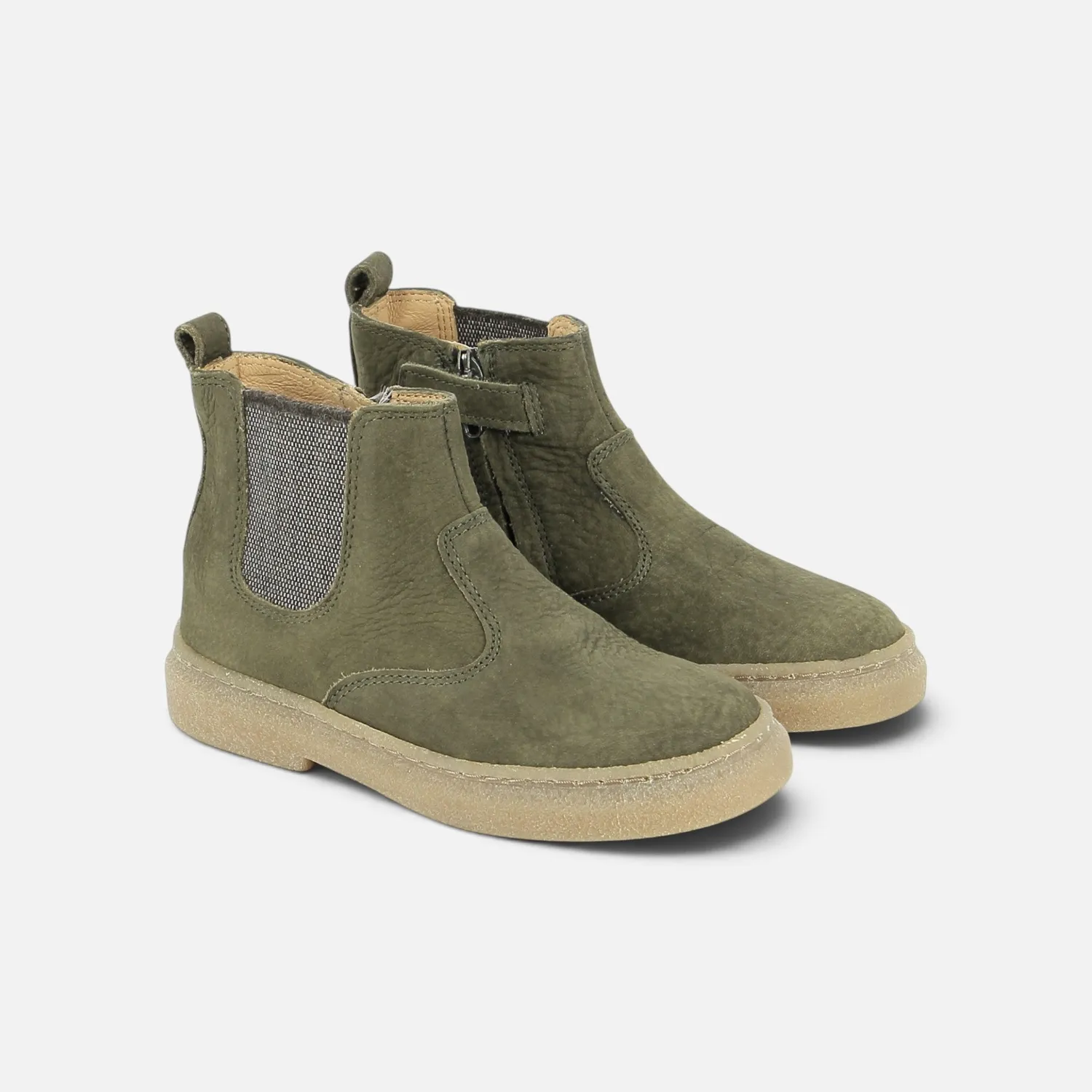 10is Trix Jod Zip Bottine nubuck