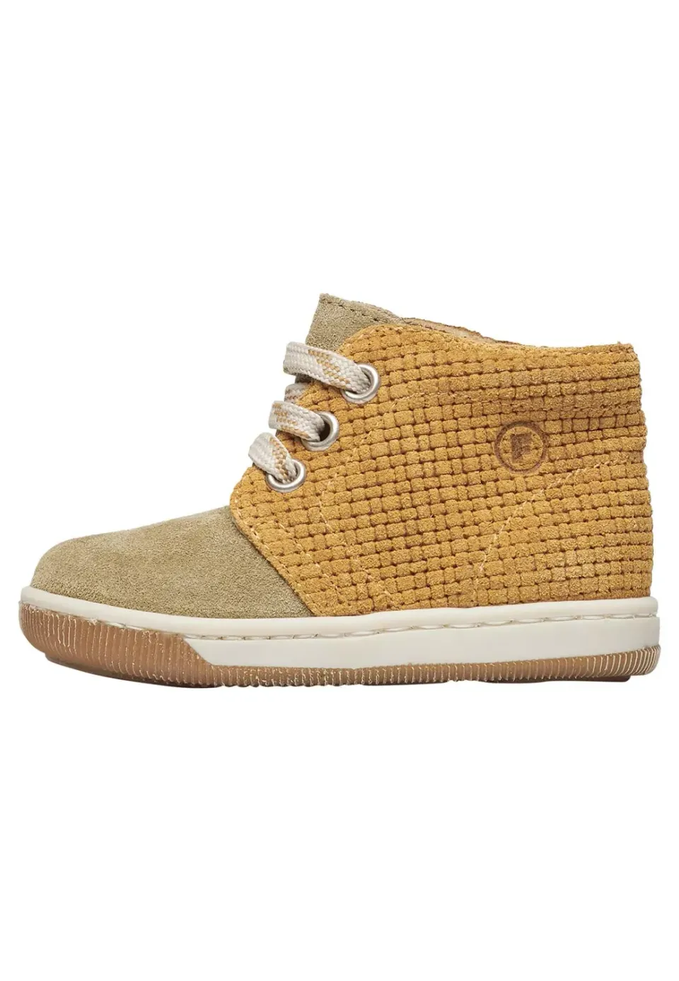 Falcotto Moemoe baskets bébé suède lacets