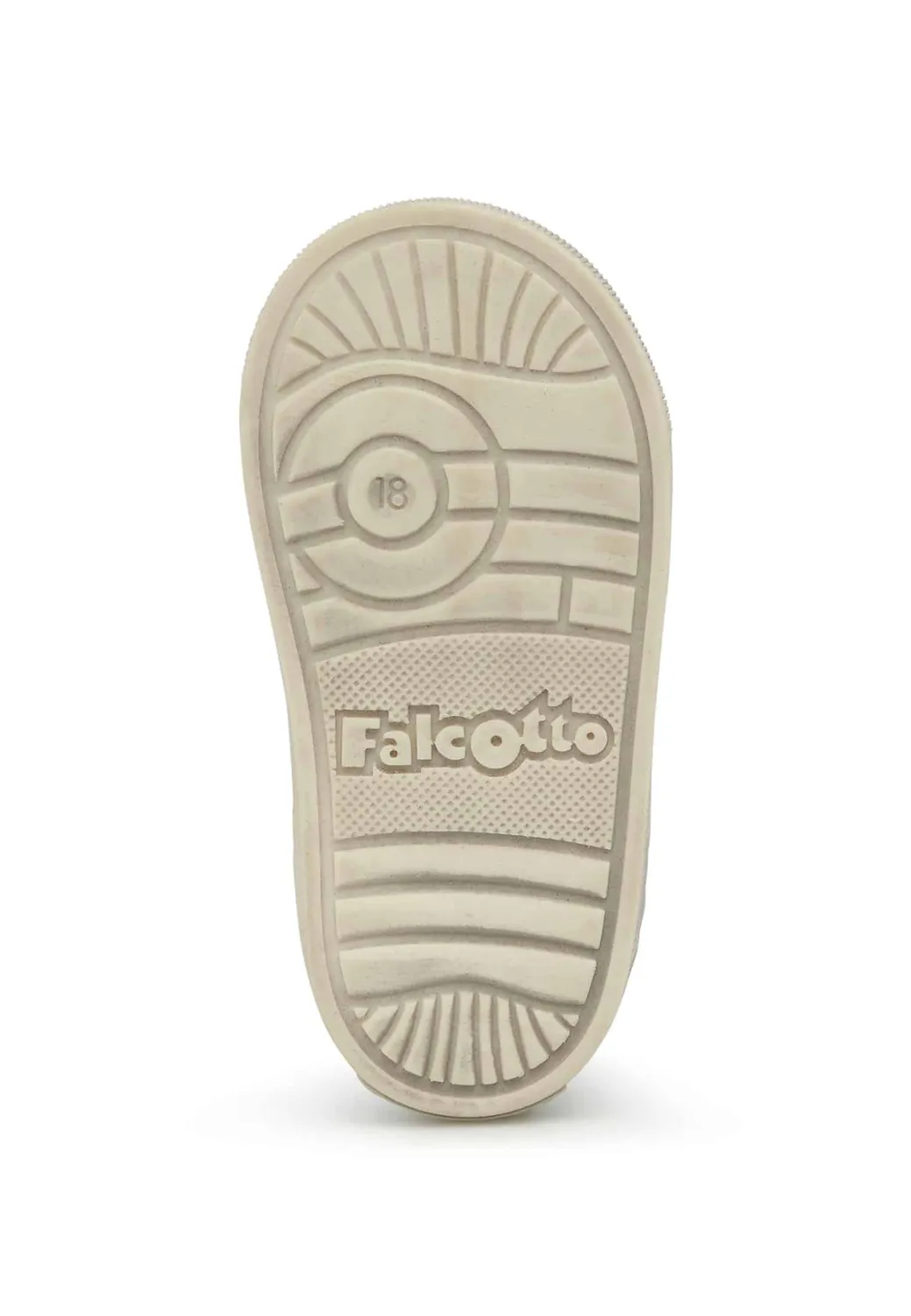 Falcotto Bound baskets cuir petits chats argent