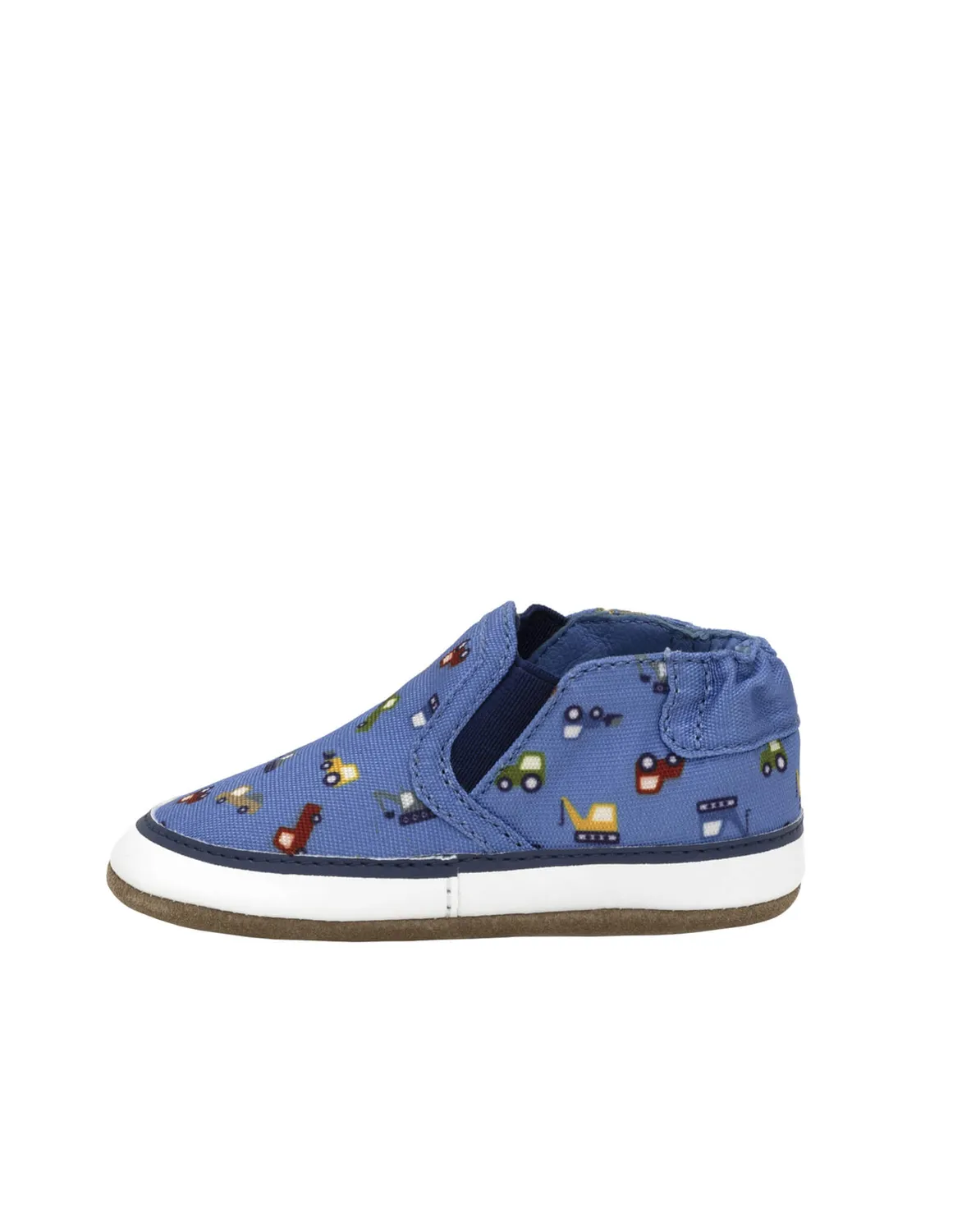 Robeez Soft Soles I Love Trucks chaussons camions bleus